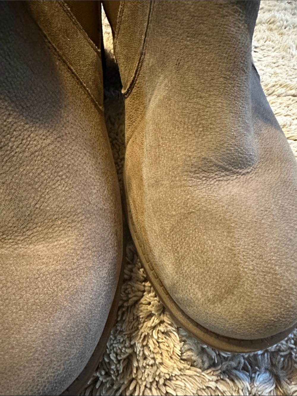 UGG Women's Taupe Suede Chelsea Ankle Boots - Picture 5 of 12